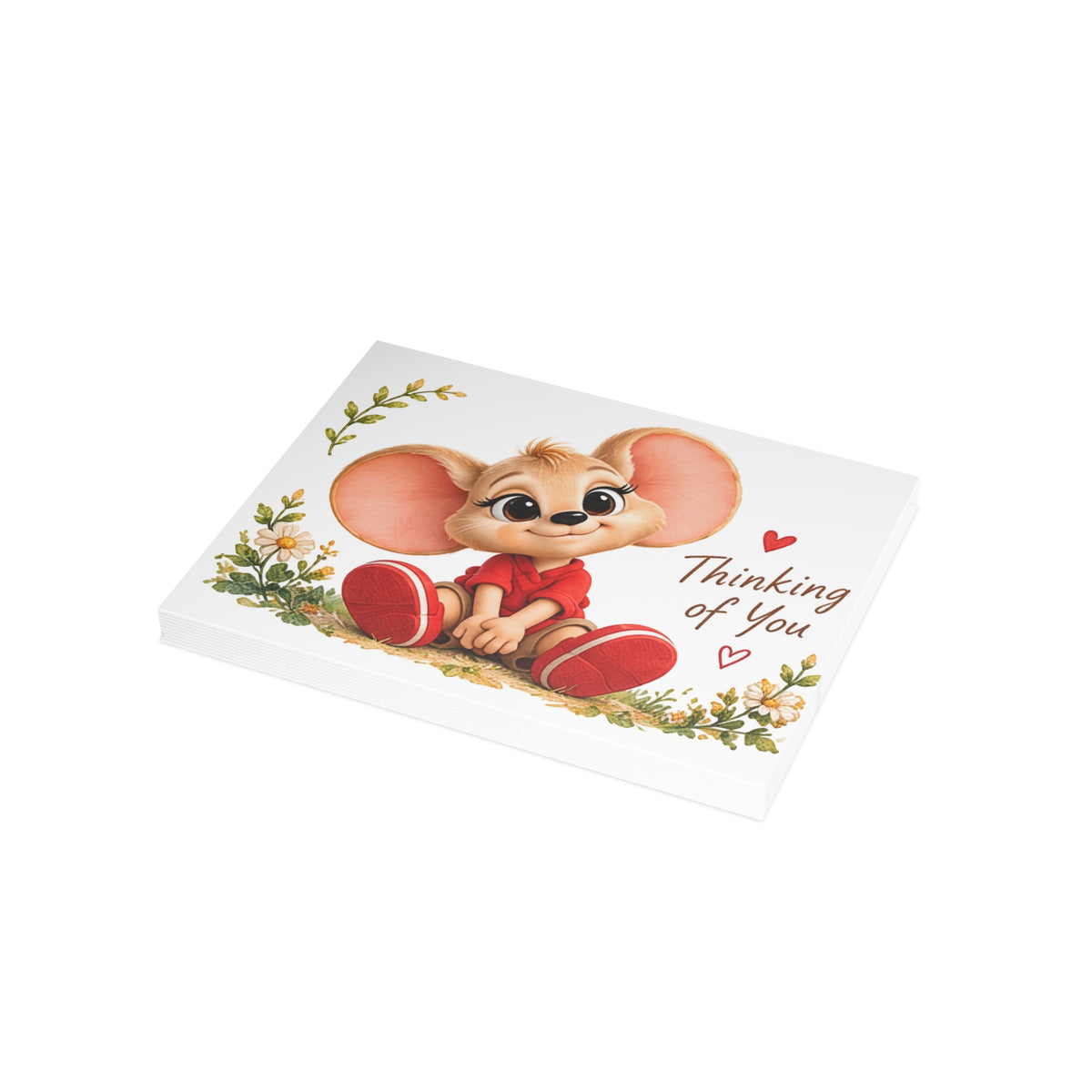 “Thinking of You” mouse postcard, view 6